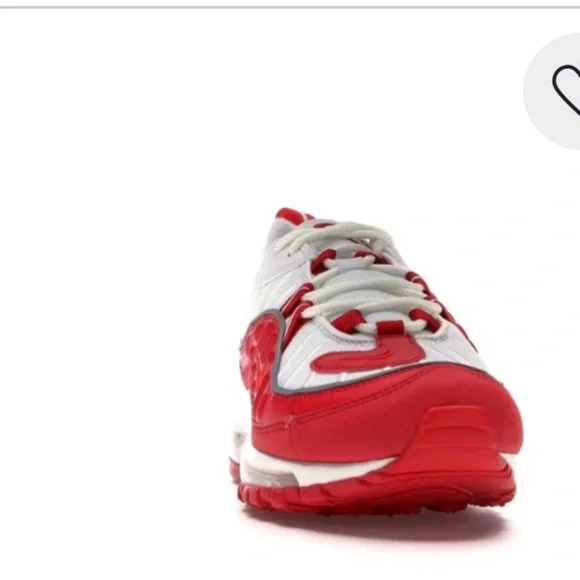 Nike Air Max 98 Men’s Athletic University Red White Sneakers Retro Shoes  9.5 - Picture 4 of 6